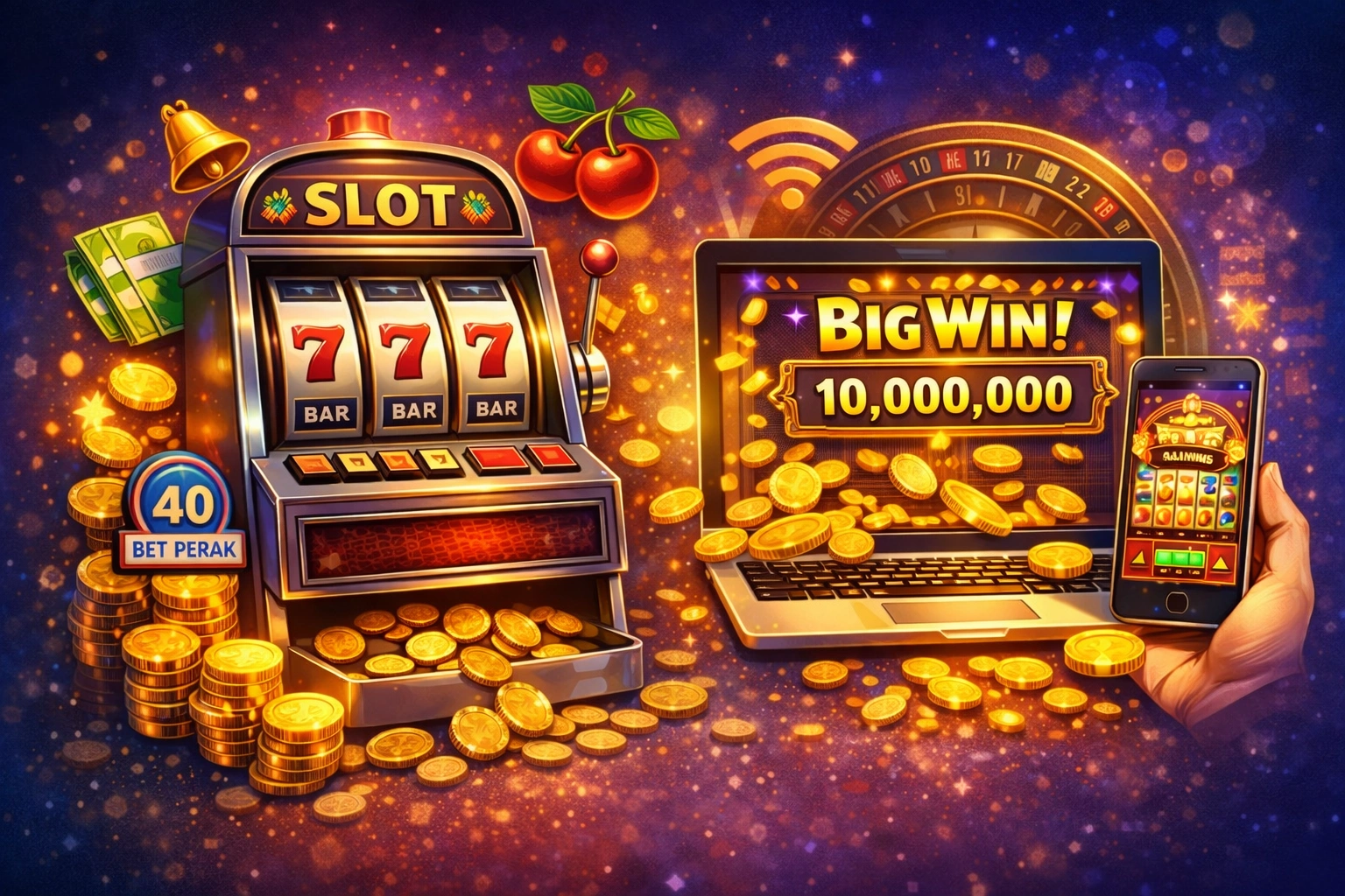 Slot Bet 40 Perak Deposit 10rb