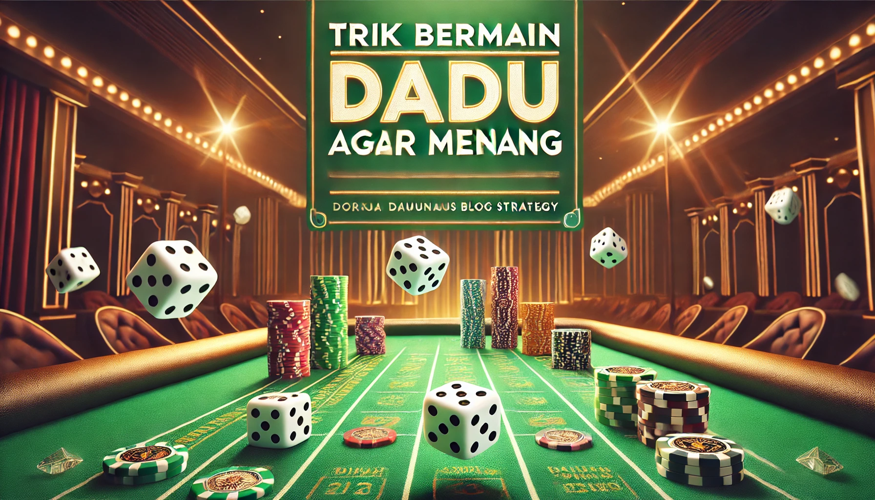 Trik Bermain Dadu Agar Menang