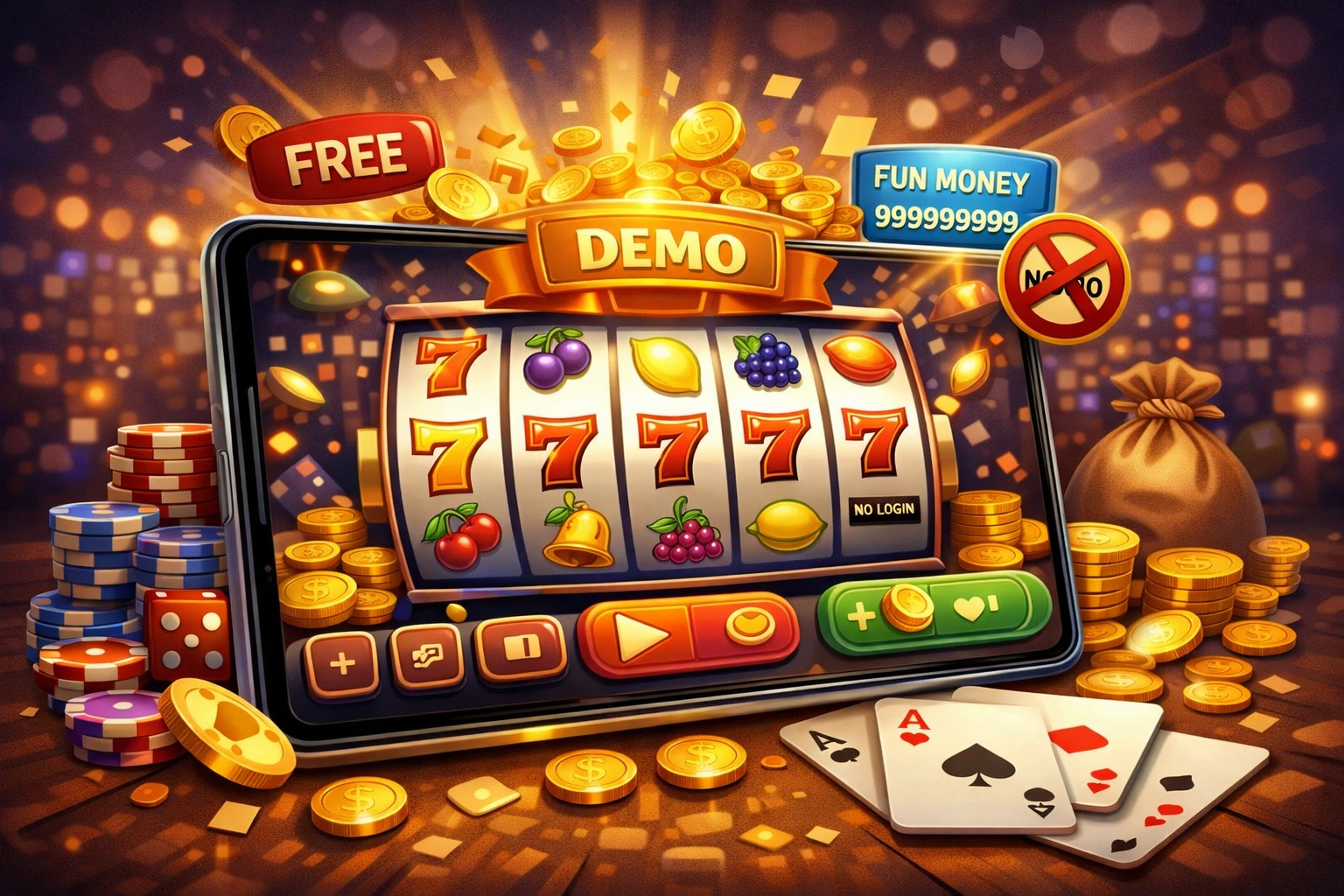 main slot demo tanpa login