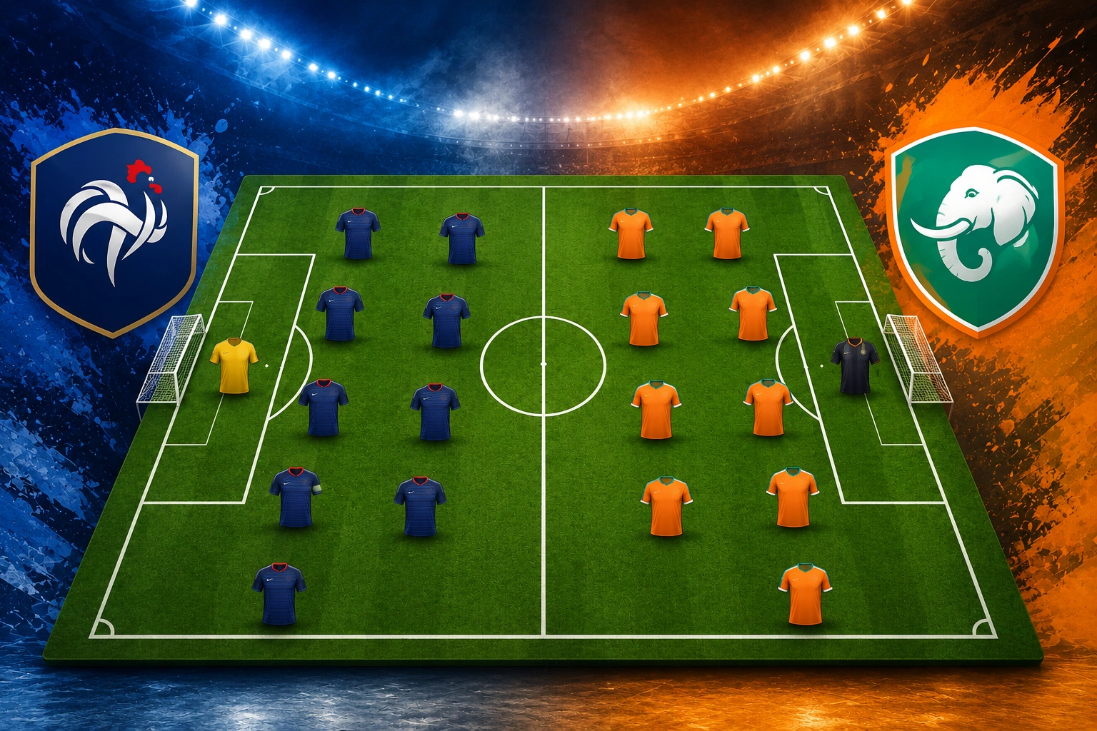 Prediksi Pertandingan Persahabatan France vs Ivory Coast